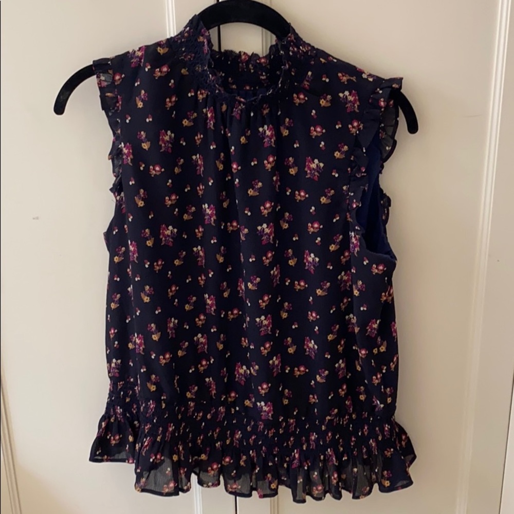 J crew floral top